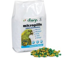 Fiory Micropills Adult Maintenace Amazone/Kaketoe 2.5 kg - Papegaaienvoer - Vogelvoer -