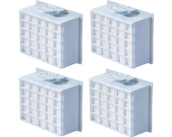 4x HEPA-uitblaasfilter geschikt voor Bosch BBZ156HF - GL-30 (BGL3 BGL3A BGL3B BGL3C) zoals BBZ156HF Siemens Accessoires Vervanging Onderdeel