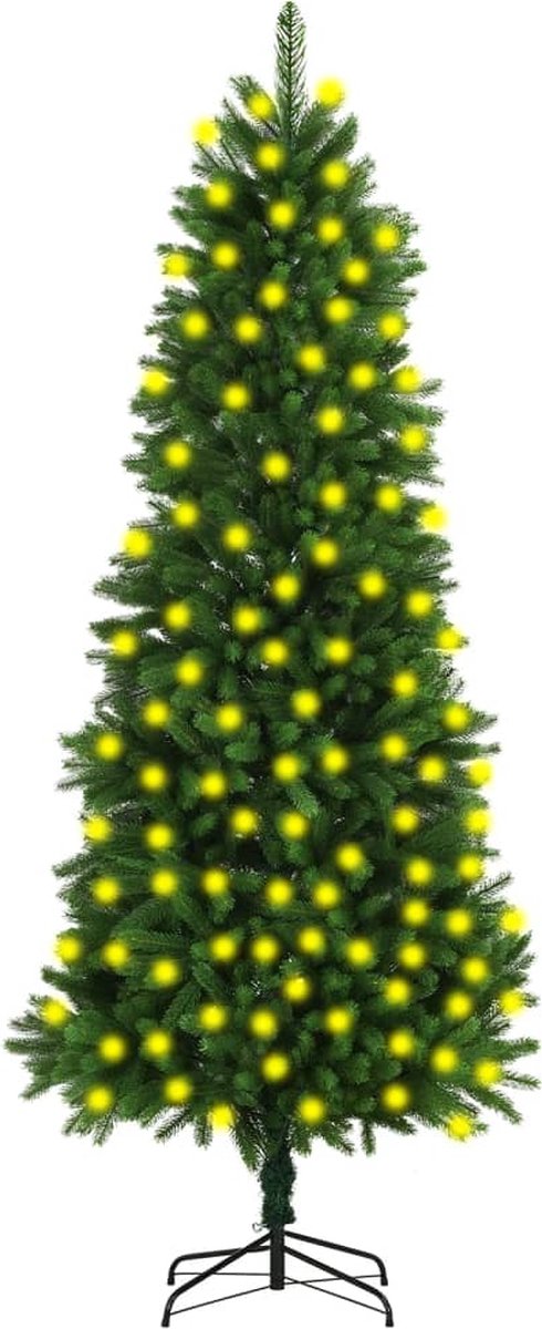 Prolenta Premium - Kunstkerstboom met LED's 240 cm groen