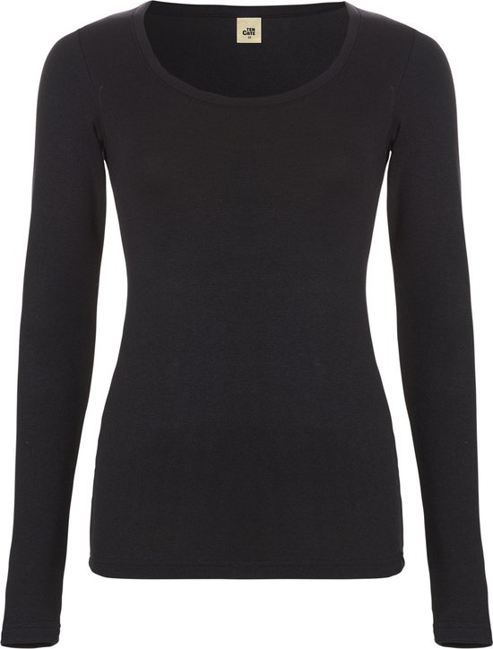Zwart thermoshirt dames hotsell