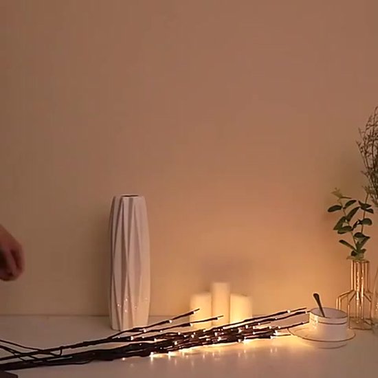 LED Phalaenopsis Zweig Lampe 20 Glühbirnen Simulation Orchidee Zweig LED Lichterketten Weide Zweig Licht Zweig Muttertag Fuer Hausgarten Dekoration P8583945