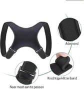 Rugbrace voor corrigerende houding - Schouderbrace zwart - Unisex - One Size