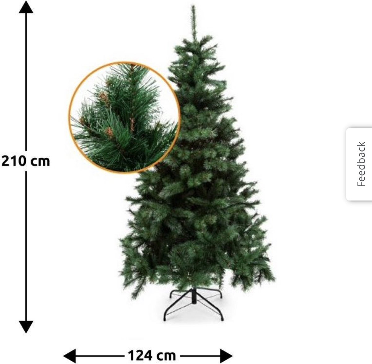Royal Christmas Kunstkerstboom Washington 360cm met LED Smart Adapter