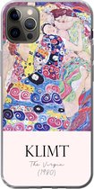 iPhone 13 Pro Max hoesje - Schilderij - Art nouveau - Gustav Klimt - Siliconen Telefoonhoesje