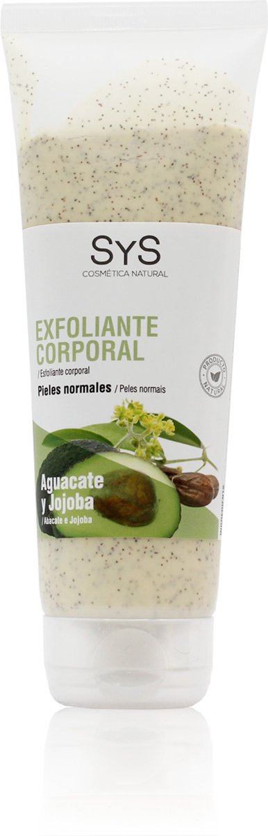 Goedkoopste SyS Body Scrub Avocado & Jojoba - Mannen & Vrouwen - Diepe Reiniging & Voeding - Normale Huid - 250ml