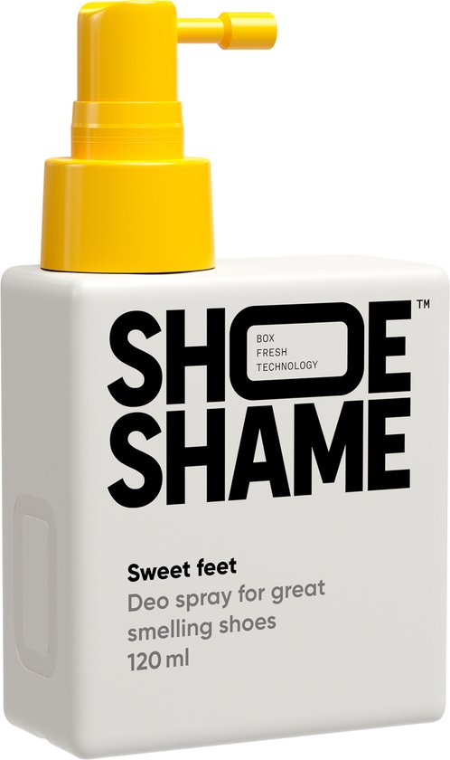 Shoe Shame Sweet feet - schoendeodorant - schoenverfrisser voor sneakers - 24 uur fris - 120ml