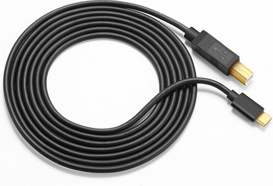 Câble d' Garpex® USB-C vers USB-B - Scanner d' Printer - USB 2.0