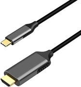 USB C naar HDMI - USB C Hdmi Adapter - USB C HDMI Kabel - Gold Plated - High Speed - HDMI naar USB C