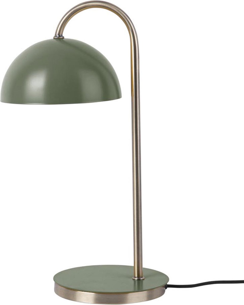 Leitmotiv Dome - Tafellamp -Ijzer - Groen - 20x14x36,5cm