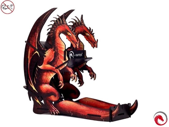 Afbeelding van het spel e-Raptor Dice Tower Dragon Red