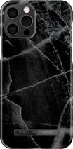 Ideal of Sweden Fashion Case iPhone 12/12 Pro Black Thunder Marble