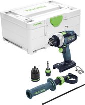 Festool TDC 18/4 I-Basic QUADRIVE Accu Schroefboormachine 18V Basic Body in Systainer - 575601