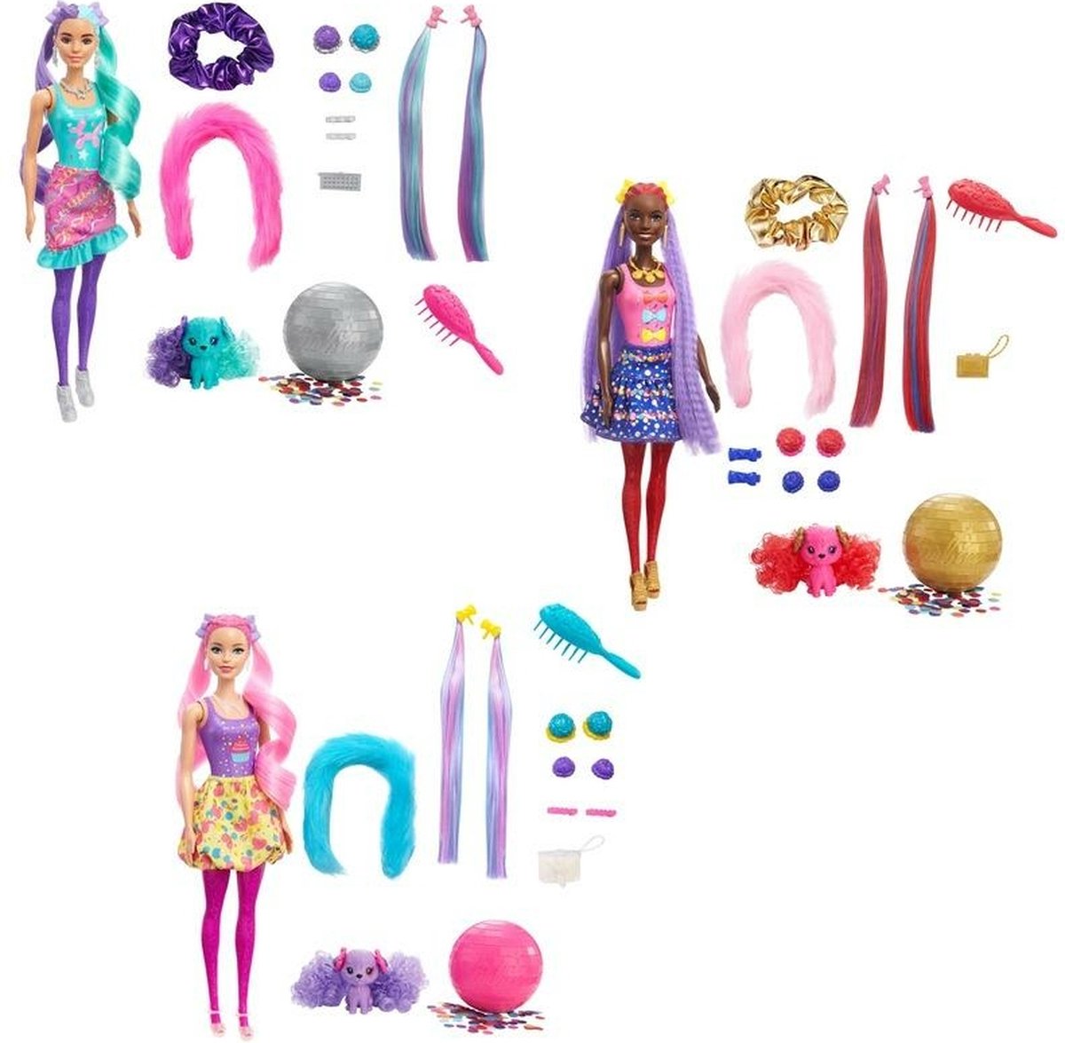 Barbie Color Reveal Ultimate Reveal Hair Feature 1 - Modepop