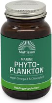 Mattisson - Vegan Marine Phytoplankton - Vegan Plankton Voedingssupplement - Rijk aan Vitamine B12 & Jodium - 60 Capsules