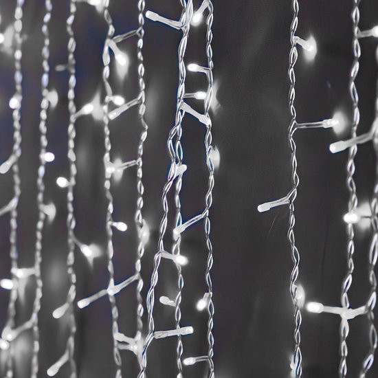 100M 500 LED Fairy Lights Koud Wit 8 Lichtstanden Party Garden Indoor Outdoor Decoratie Kerstverlichting IP44