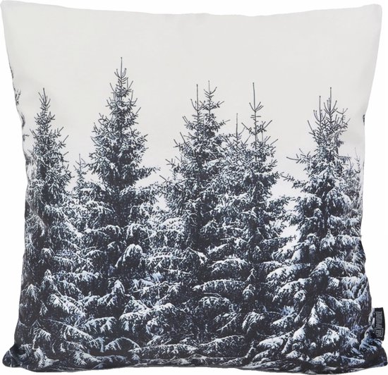 Foto: Black forrest kussenhoes katoen polyester 45 x 45 cm