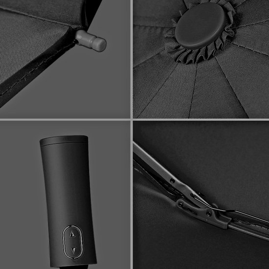 Inbrella Parapluie Pliable Inversé Design Inversé, Ouverture-Fermeture