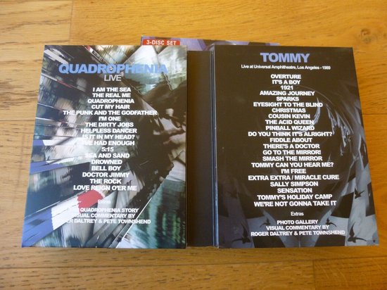 Who - Live Quadrophenia & Tommy (3DVD)
