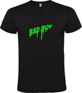 Zwart T-Shirt met “ BadBoy “ afbeelding Neon Groen Size XXXL