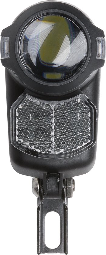 AXA Nox City 4 Lux - Fietslamp voorlicht - LED Koplamp - Fietslicht op  Batterij - Zwart | bol