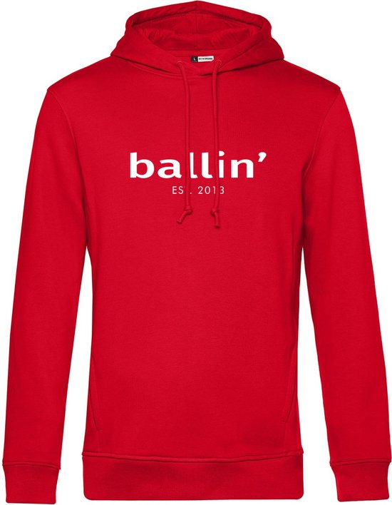 Ballin Est. 2013 - Sweats à capuche Basic hommes - Rouge - Taille S
