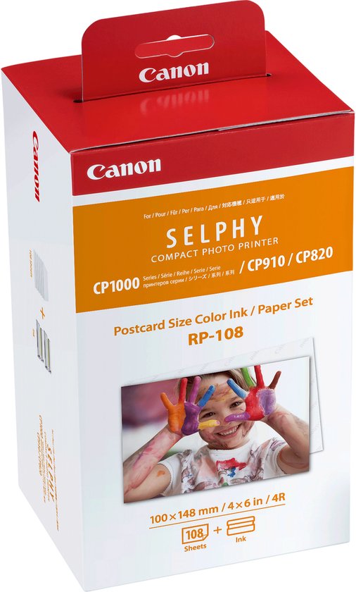 Canon RP-108 - Inktcartridge / Kleur + 108 papiersheets