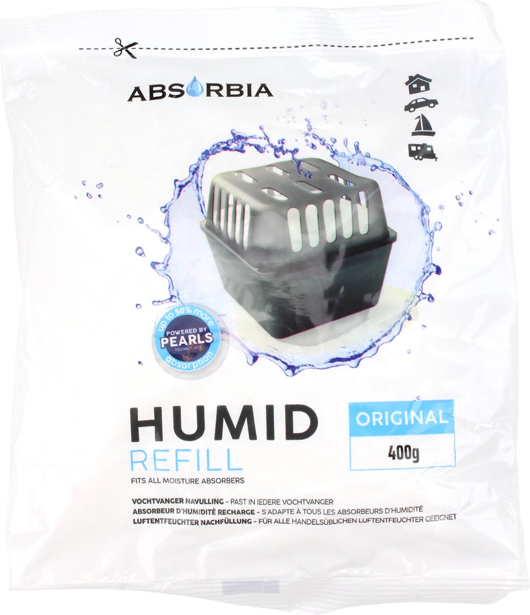 Absorbeur d humidité et recharge 400g