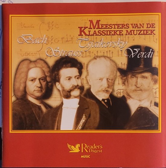 Meesters van de Klassieke Muziek - Bach, Strauss, Tsjaikovsky en Verdi