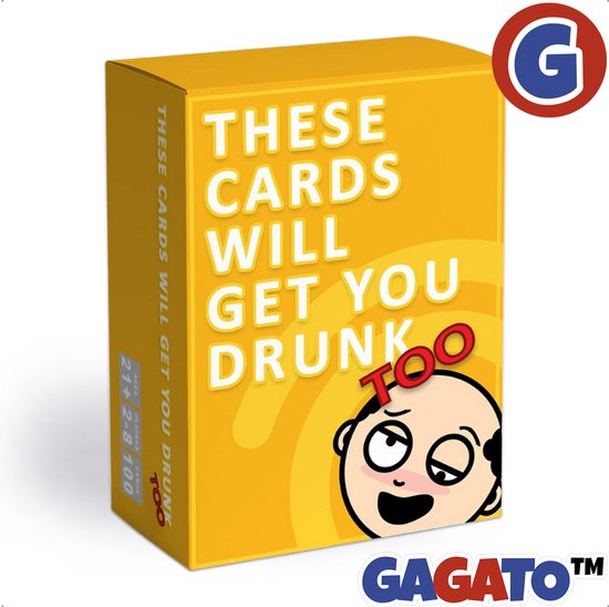 These Cards Will Get You Drunk Too - (DEEL II) - Kaartspel - Drankspel -  Spellen voor... | bol.com