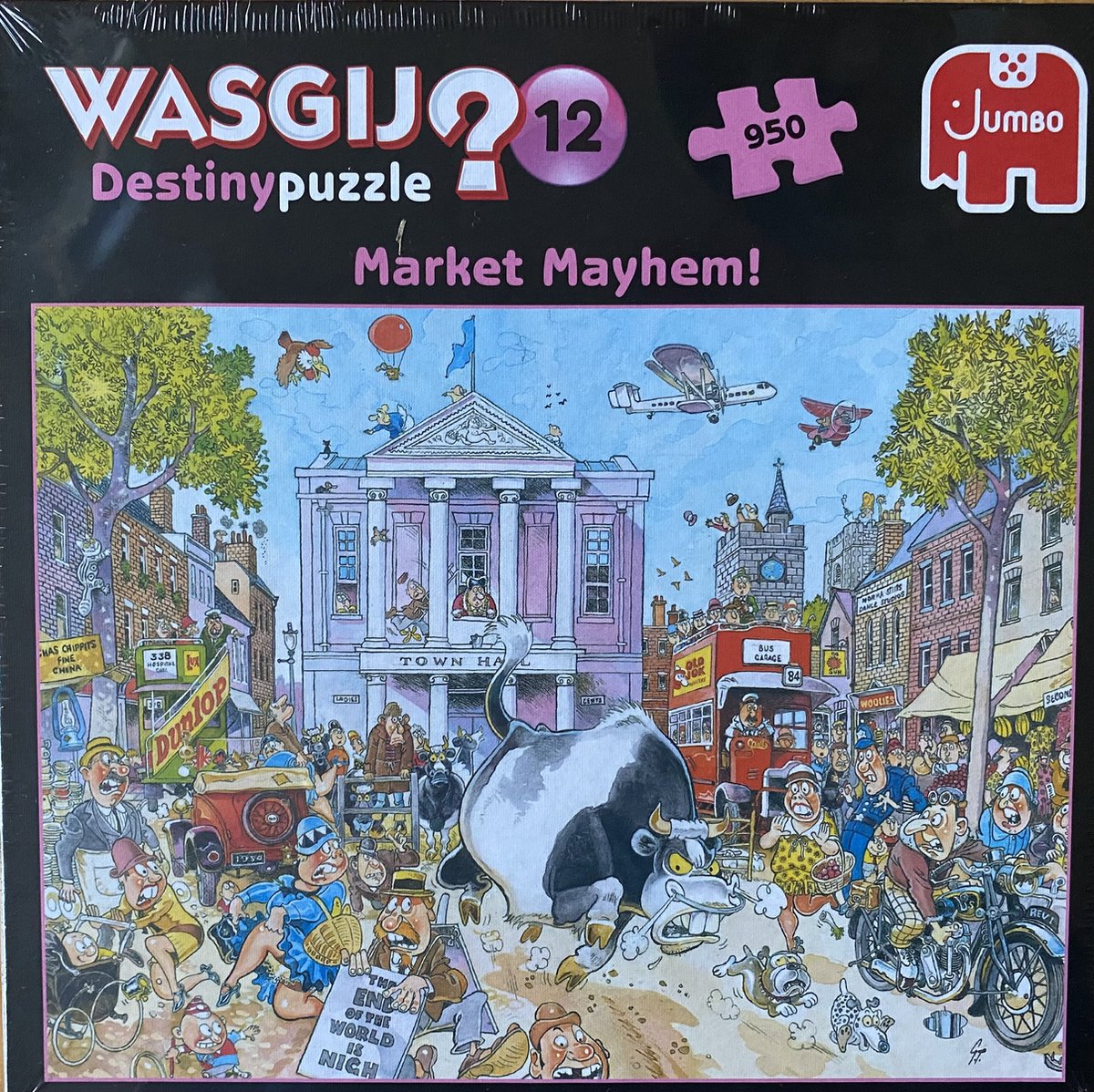 Wasgij Destiny 12 Market Mayhem! Puzzel - 950 stukjes