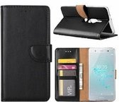 Sony Xperia XZ2 Premium Hoesje Met Pasjeshouder Bookcase Zwart