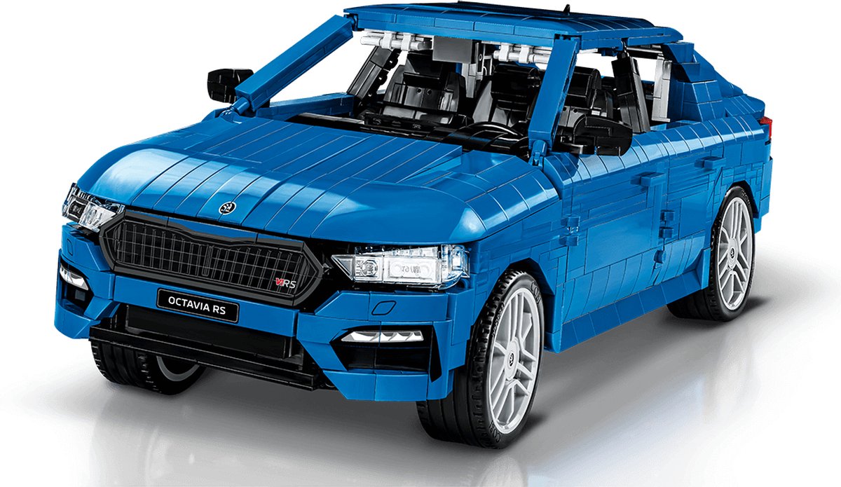 COBI Skoda Octavia RS - Executive Edition Constructiespeelgoed thumbnail 3