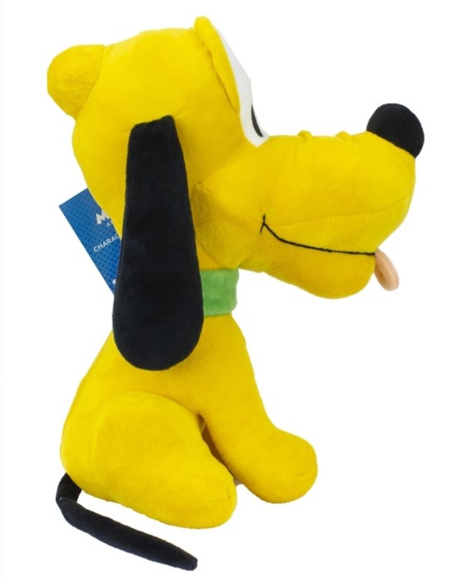 DISNEY PLUCHE PLUTO MET GELUID 28CM