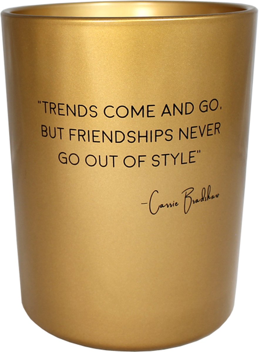 My Flame Lifestyle sojakaars Trends come and go goud