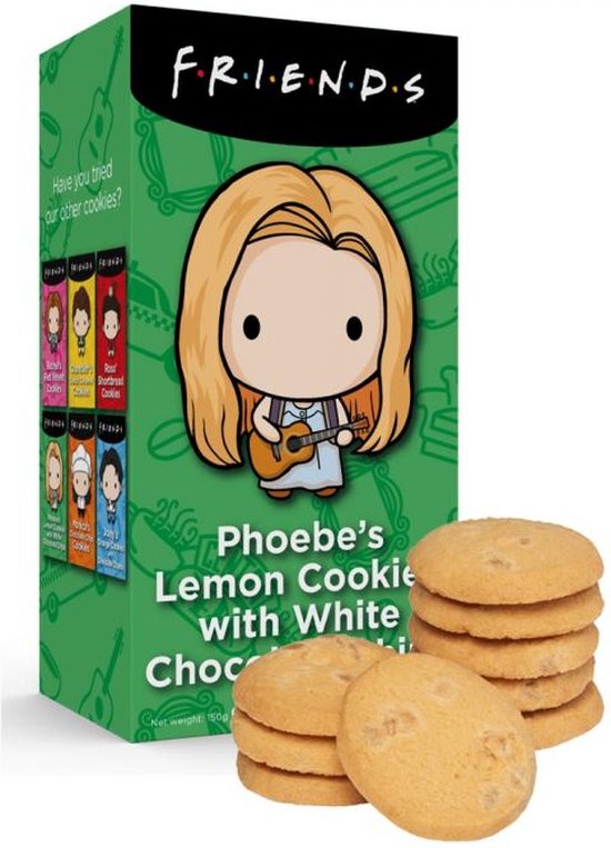 Friends Cookies Phoebe's Lemon Cookies with White Chocolate Chips 150gr