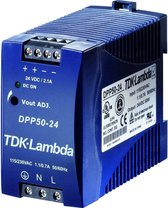 TDK-Lambda DPP50-48 DIN-rail netvoeding 48 V/DC 1.05 A 50 W Aantal uitgangen: 1 x Inhoud: 1 stuk(s)