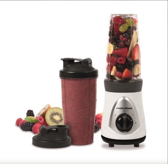 Morphy Richards 403032 Blender voor op aanrecht 0.75l 300W Zwart, Roestvrijstaal, Wit blender van Morphy Richards — afbeelding 4