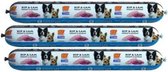 3x800 gr Biofood vleesvoeding lam hondenvoer