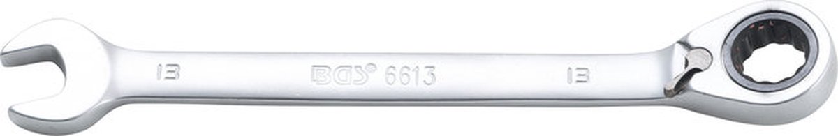 BGS Ratel ringsteeksleutel omschakelbaar 13 mm
