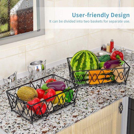 Luxe fruitschaal Fruitmand Fruitmandje Fruit Opberger Fruit