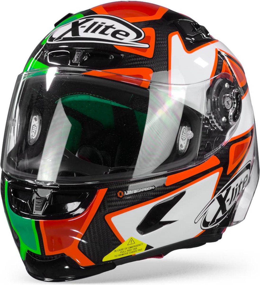 X-Lite X-803 Rs Ultra Carbon Petrucci Misano 028 Full Face Helmet 2XL
