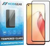 Mobigear Screenprotector geschikt voor OPPO Reno 8 Pro Glazen | Mobigear Premium Screenprotector - Case Friendly - Zwart