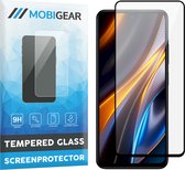 Mobigear - Screenprotector geschikt voor POCO X4 GT Glazen | Mobigear Premium Screenprotector - Case Friendly - Zwart