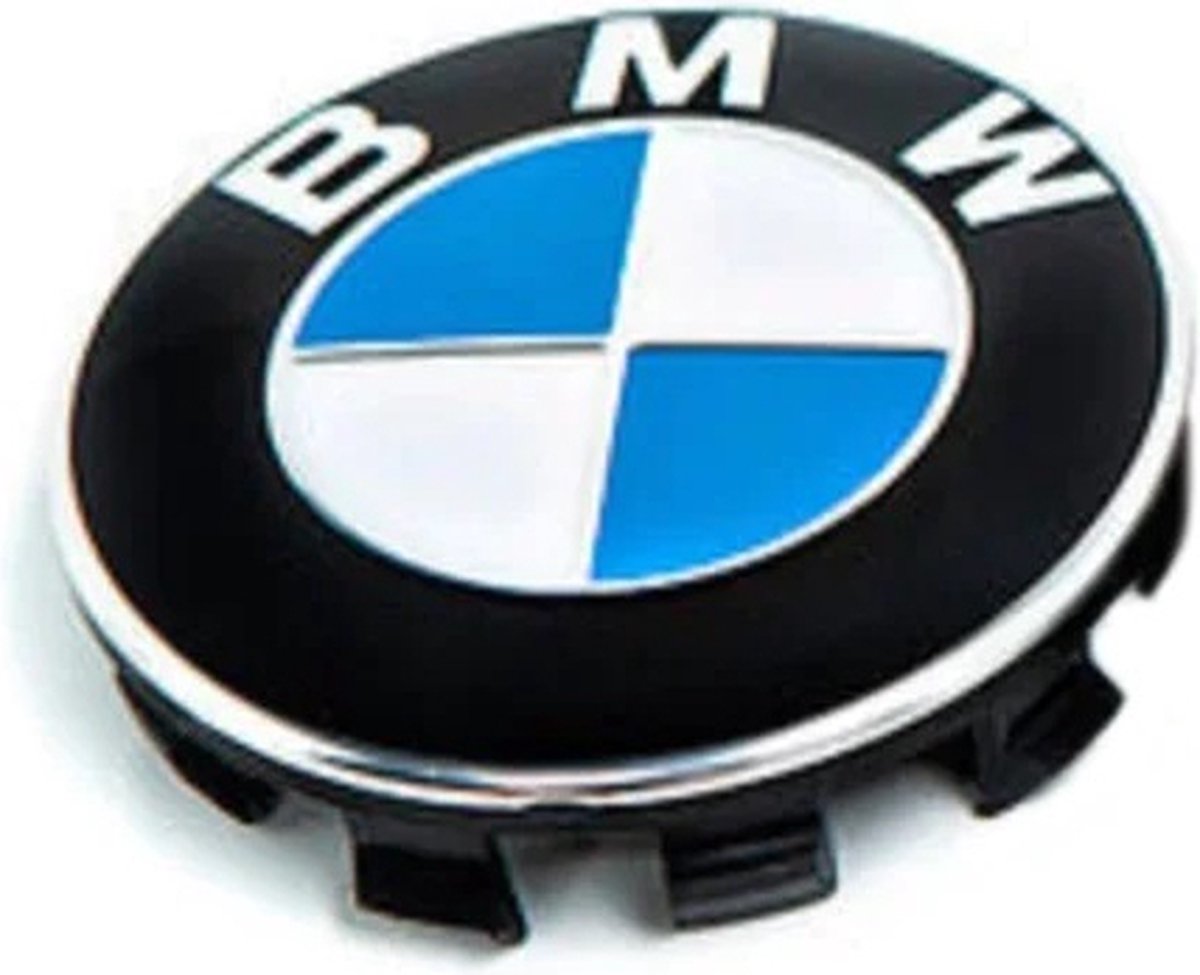 Tip: Originele BMW naafdoppen set van 4 - 36136783536 OEM product - logo - Embleem - Originele velgen - Naafkapjes
