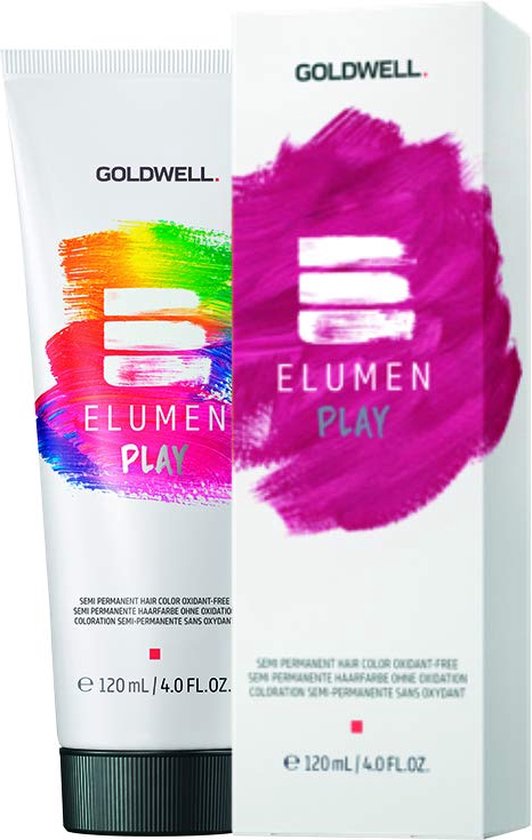 Goldwell Elumen Play Semi Permanent Hair Color OxidantFree Berry 120 ml bol