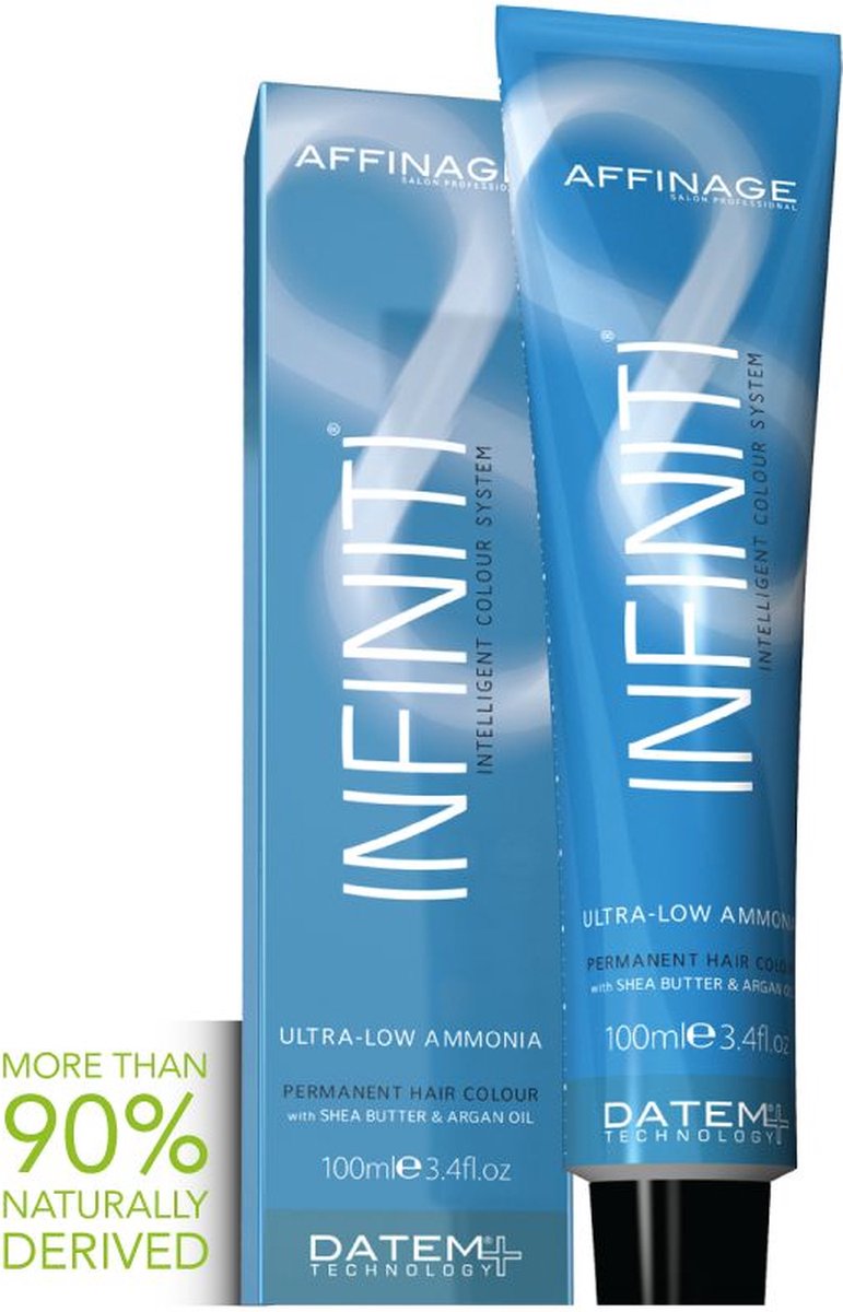 Affinage Infiniti Ultra Low Ammonia Permanente Crème Haarkleuring 60ml - 09.3 Very Light Golden Blonde / Sehr Helles Gold Blond