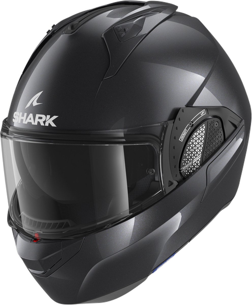 Shark Evo Gt Blank Gun Metal A05 Systeemhelm S