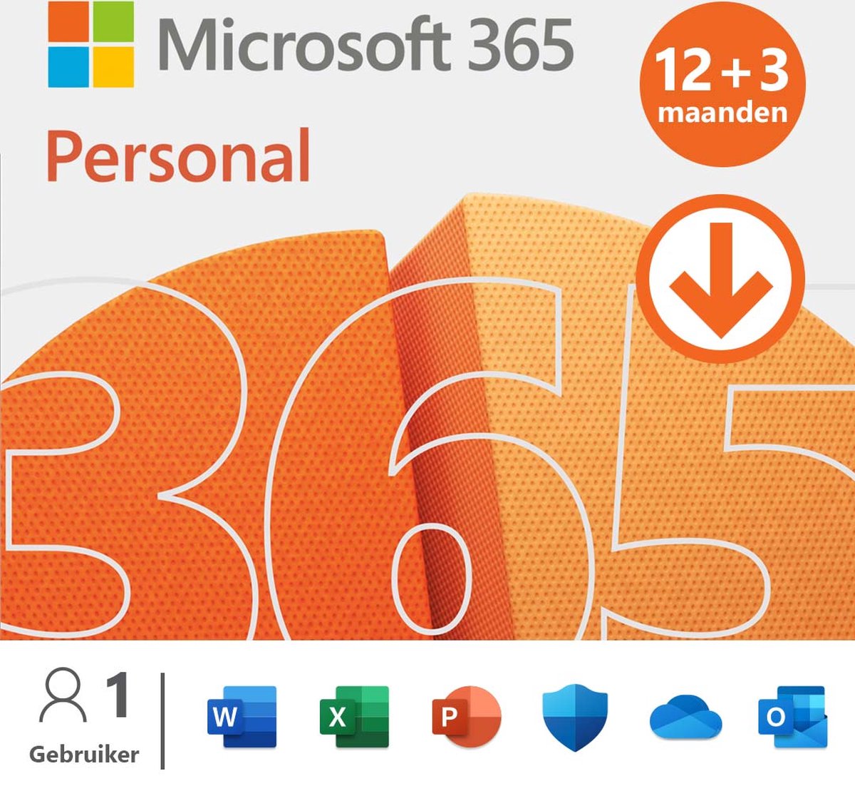 Microsoft 365 Personal - 12 + 3 maanden extra abonnement - NL  (download) op Prijzenvolger.com
