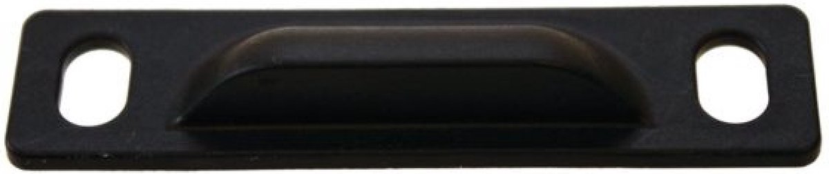Zwarte hoeksluitplaat voor Southco Drukknopsluitingen - MP-510-16-4