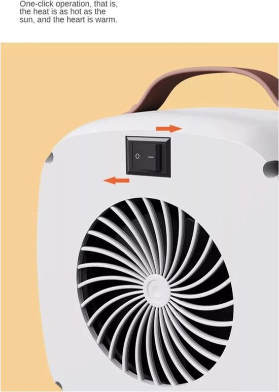 Cube chauffant blanc | Chauffage de Design | Chauffage électrique | 220V |  Ventilateur... | bol
